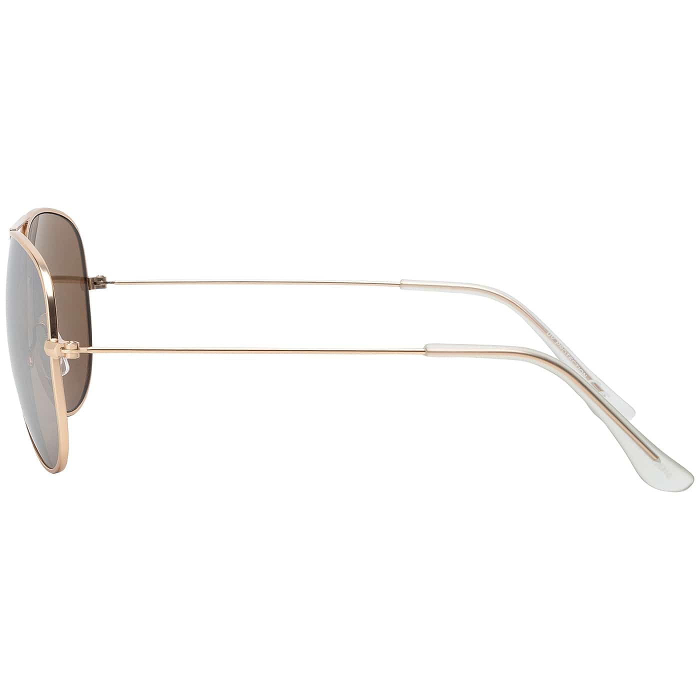 BEZLIT Herren Piloten Sonnenbrille Braun Verspiegelt