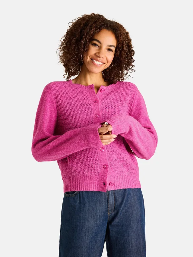 Lieblingsstück ZoetjeL Strickjacke berry Alpakamix