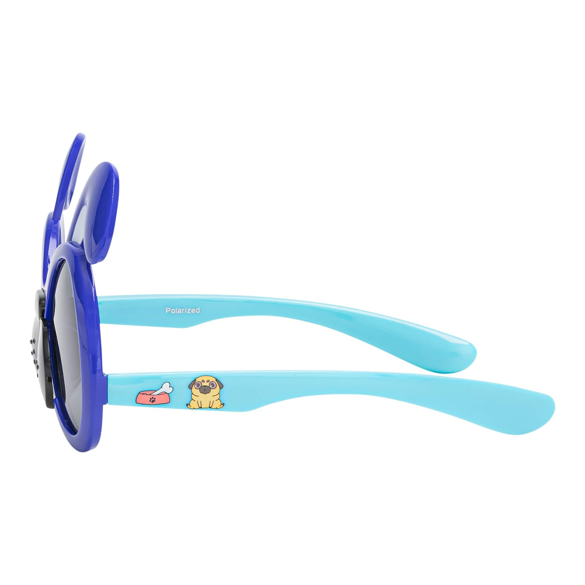 BEZLIT Sport Kinder Sonnenbrille Blau-Grün polarisiert CAT3