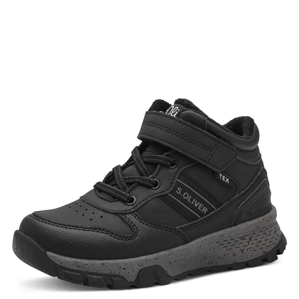s.Oliver Junior 5-45301-43 Sneaker Schwarz 33 Leder