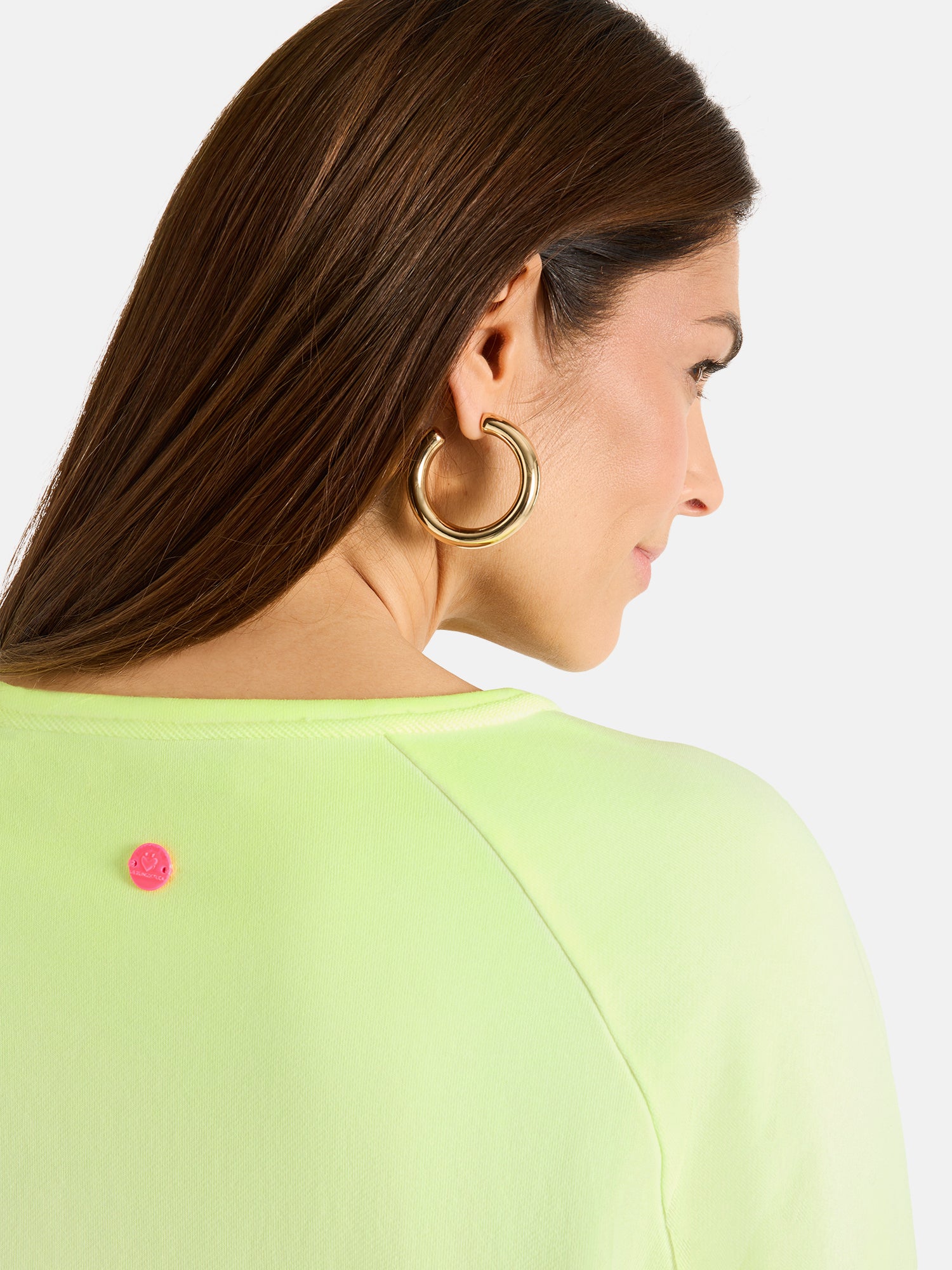 Lieblingsstück OceanL Sweatshirt neon gelb aus Baumwollmix