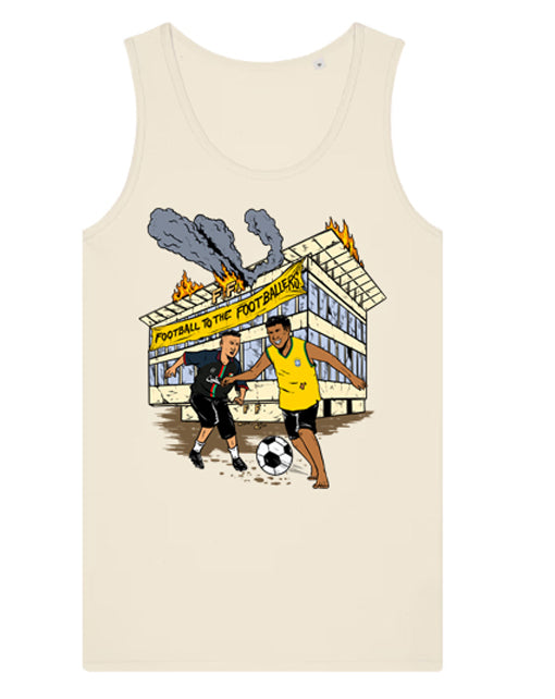 dna merch Football To The Footballers Tanktop Unisex Sommer