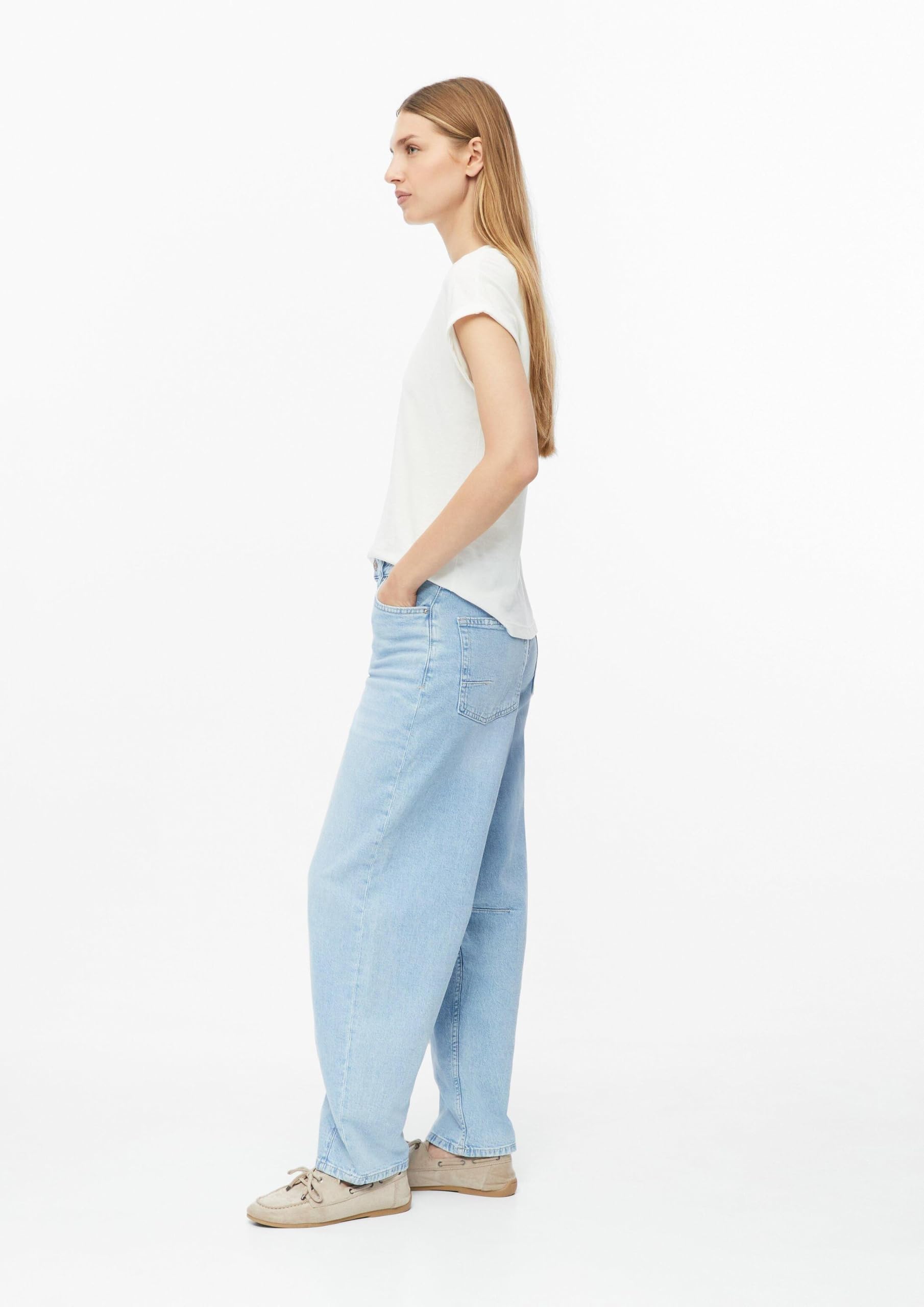 s.Oliver Red Label Ankle-Jeans Barrel 38W/28L blau