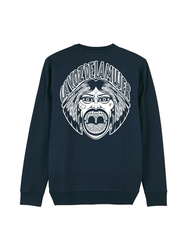 dna merch Die Stimme Der Frau Rundhalspullover La Voz de Mujer