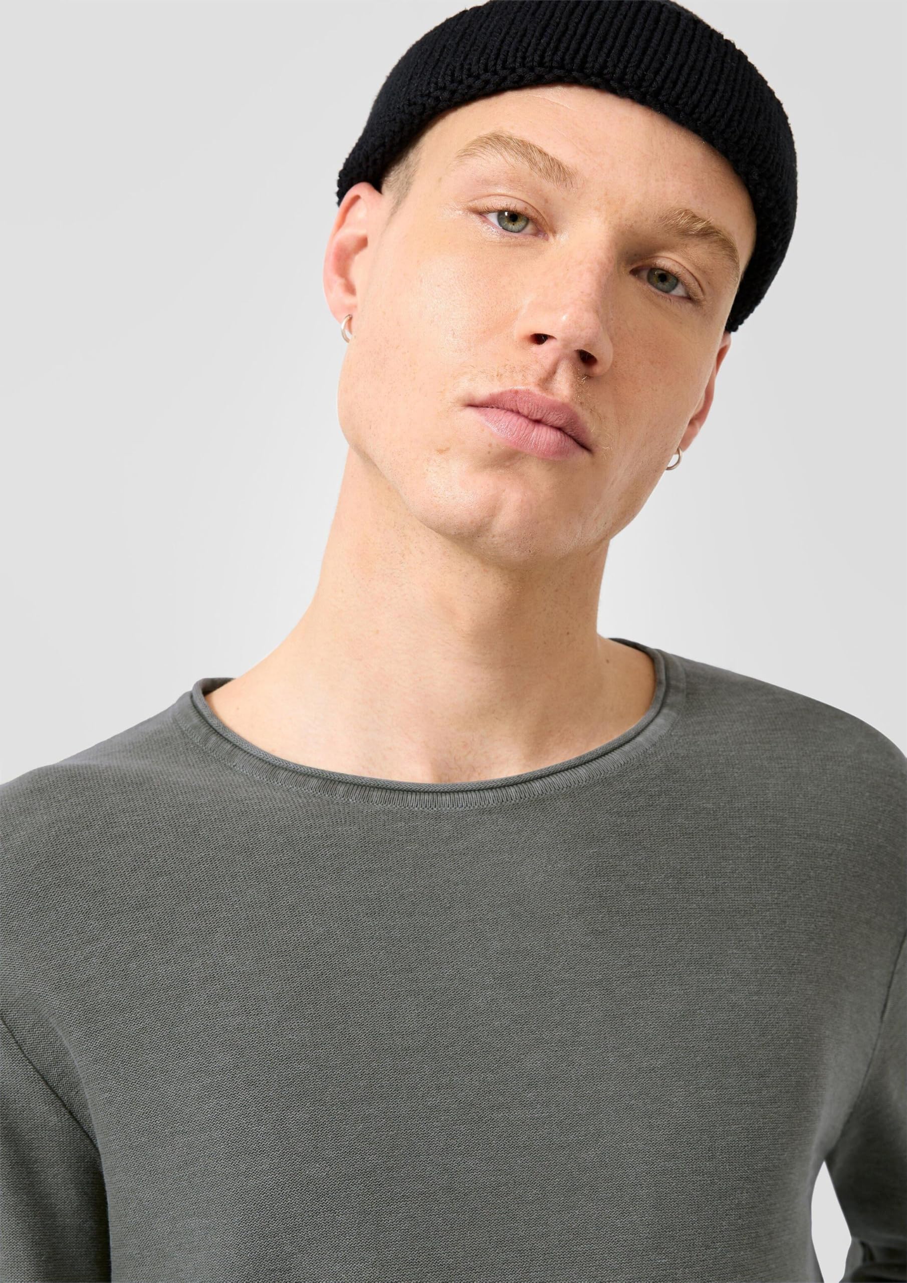s.Oliver QS 2164739 Strickpullover Herren L Langarm