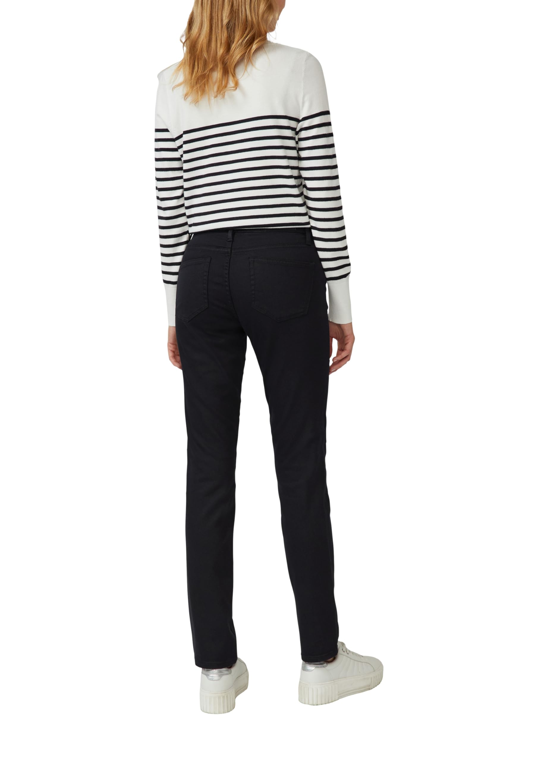 s.Oliver Betsy Jeans Slim Leg Mid Rise Denim