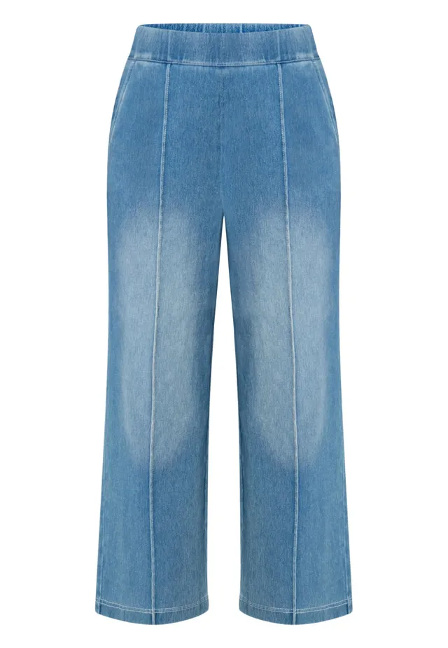 zero Jeans elastischer Bund 26 Inch Damenjeans 40 Blue Denim bequem
