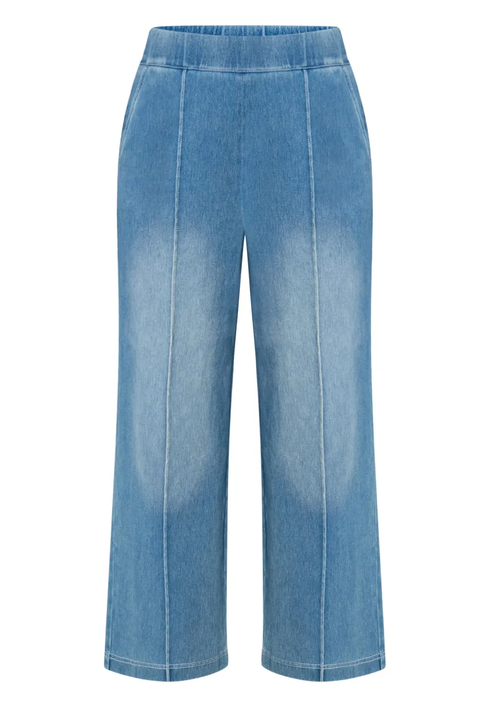zero Jeans elastischer Bund 26 Inch Damenjeans 40 Blue Denim bequem