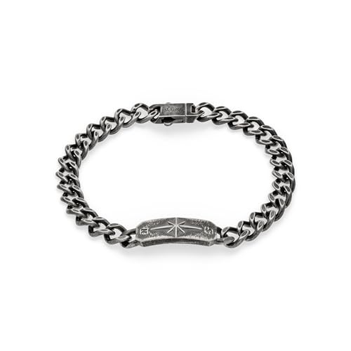s.Oliver RED LABEL Kompass Schmuckset Kette Armband Ring