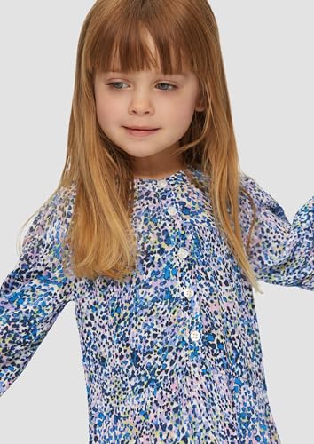 s.Oliver Junior Midikleid Viskosecrêpe 104 gemustert