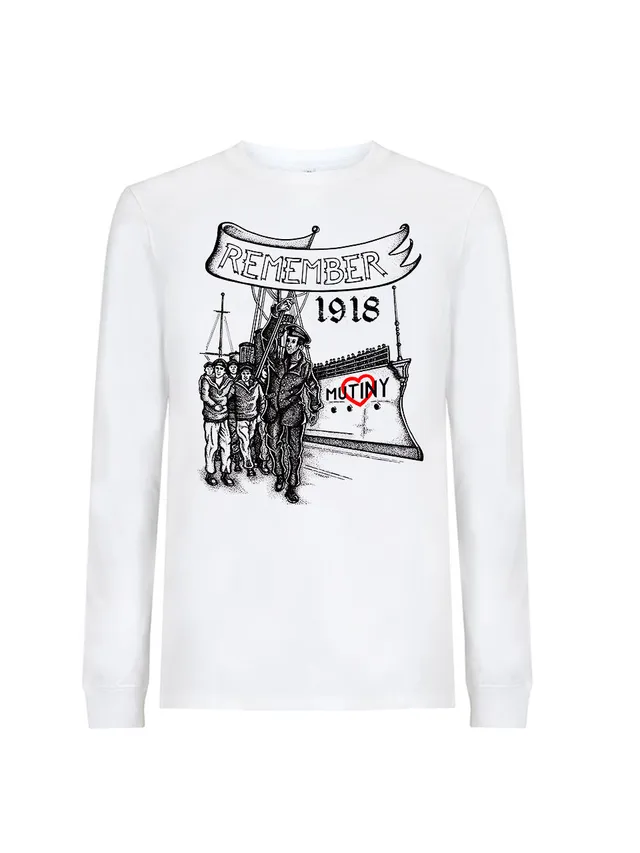 dna merch Kiel Mutiny Longsleeve T-Shirt Biobaumwolle