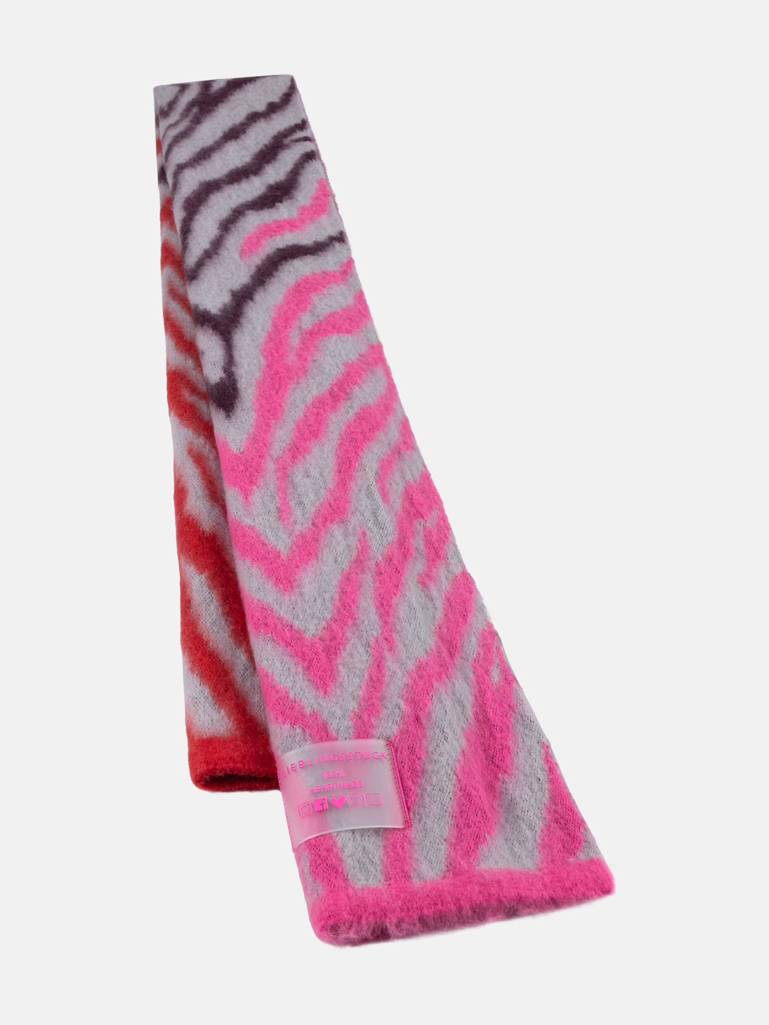Lieblingsstück MadiL Jacquard-Strickschal fig lang