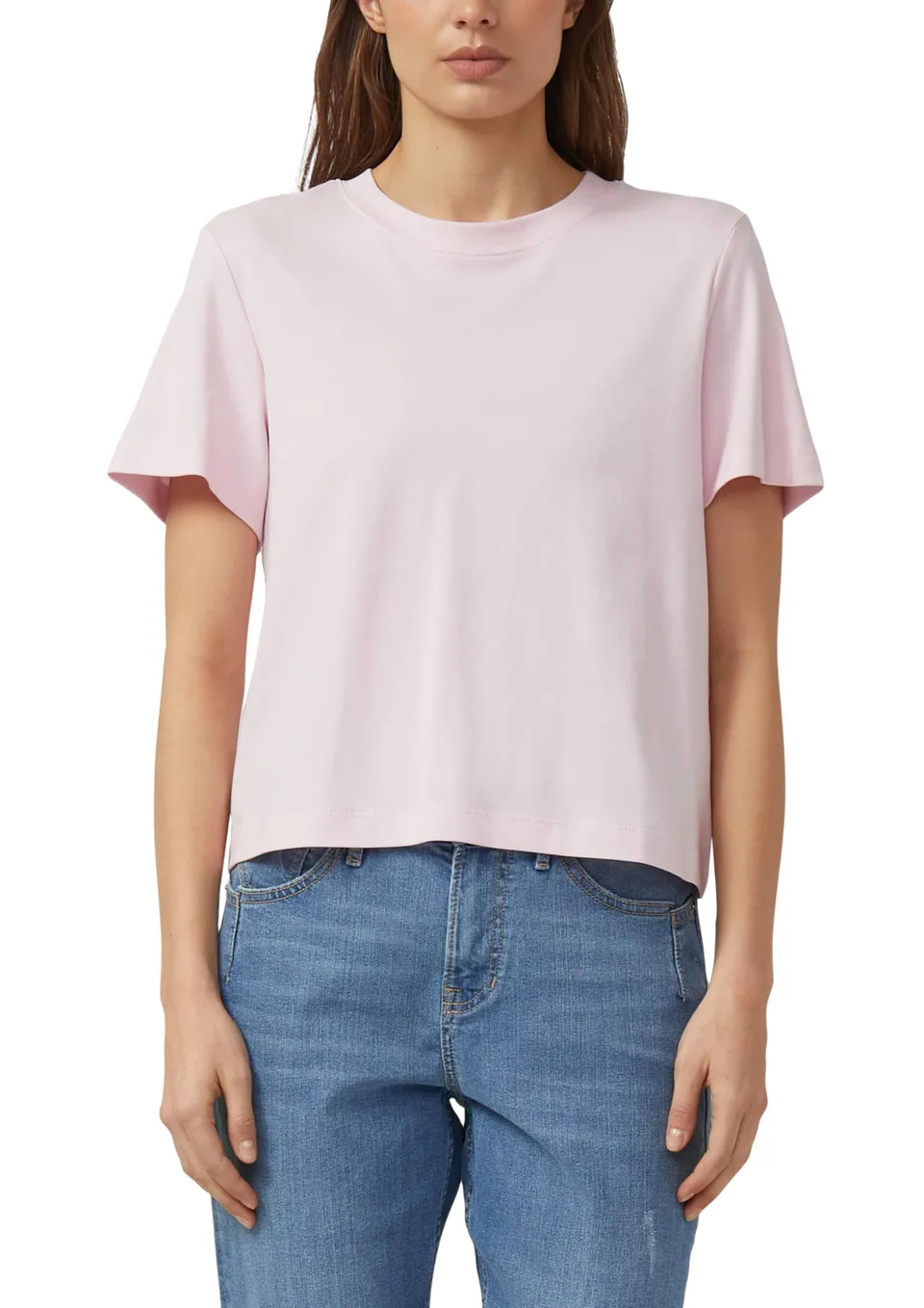 s.Oliver Junior T-Shirt verkürzt Regular Fit Interlock