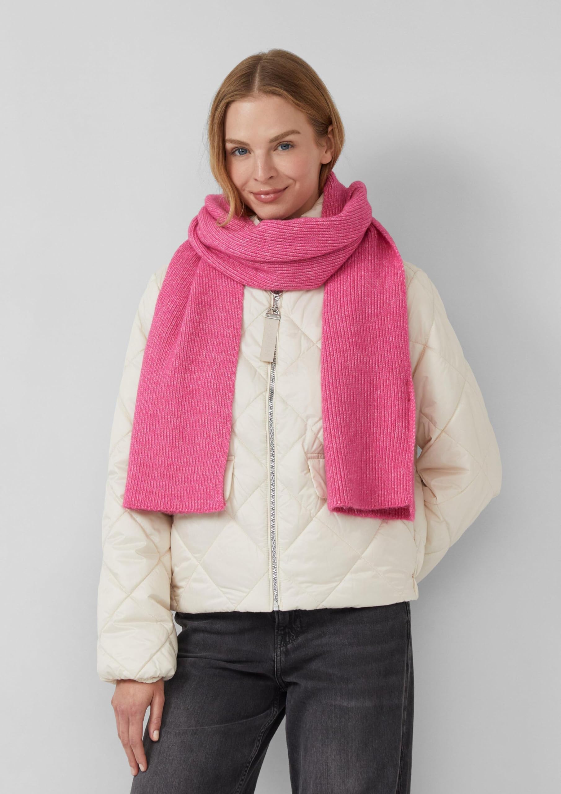 s.Oliver Damen Schal 2169602 1er Pack Uni