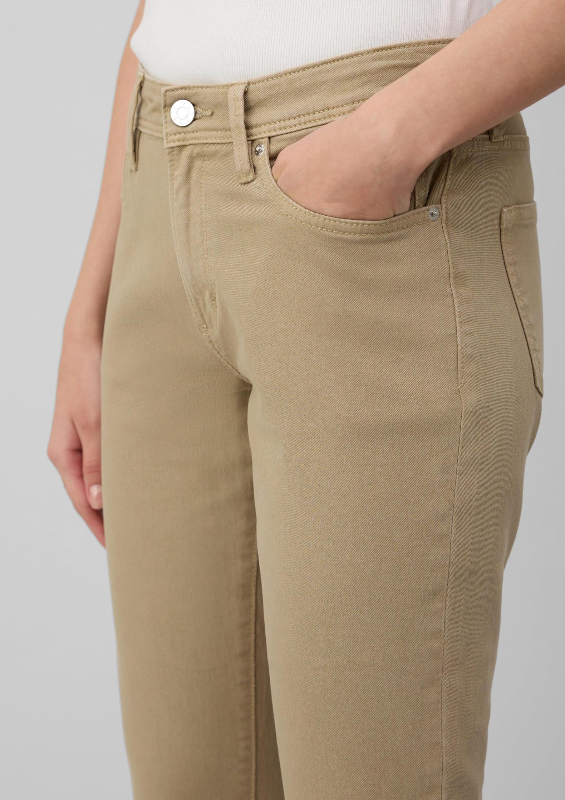 s.Oliver Betsy Capri-Jeans Slim Mid Rise Gr. 38 Denim