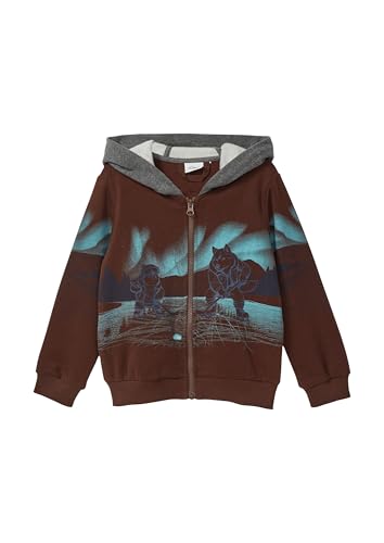 s.Oliver RED LABEL Kapuzen-Sweatjacke 104-110 kuschelig