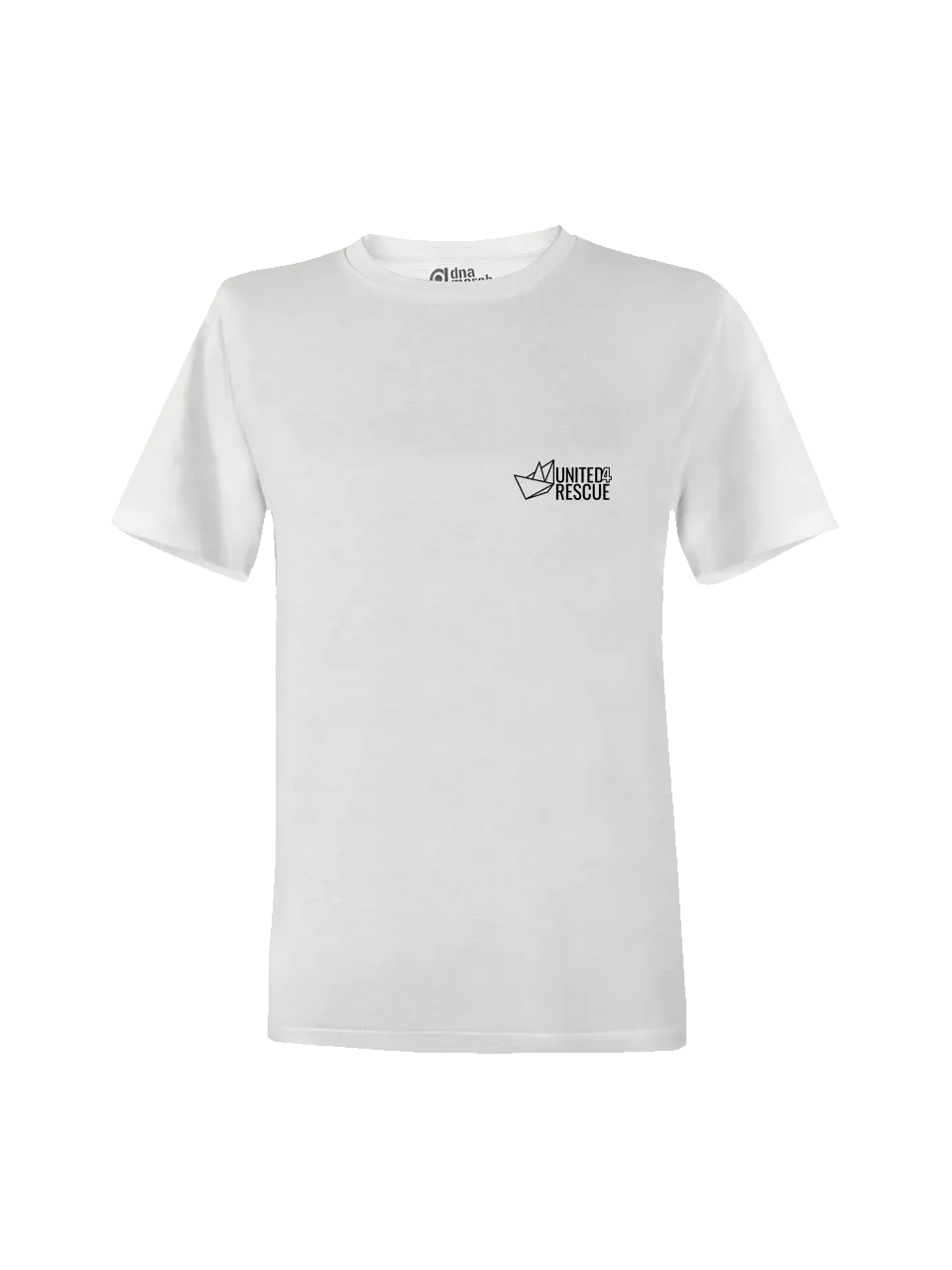 dna merch United4Rescue T-Shirt Damen Schwarz Bio