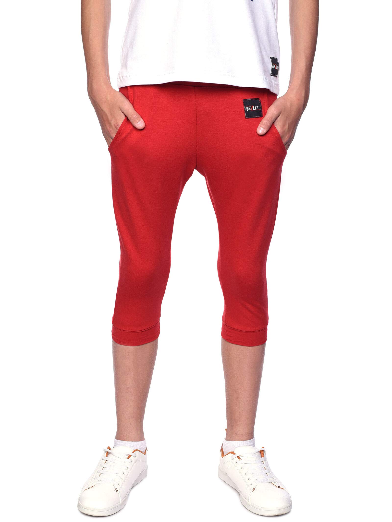 BEZLIT 30070 Jungen Capri Shorts blau Stretch leger