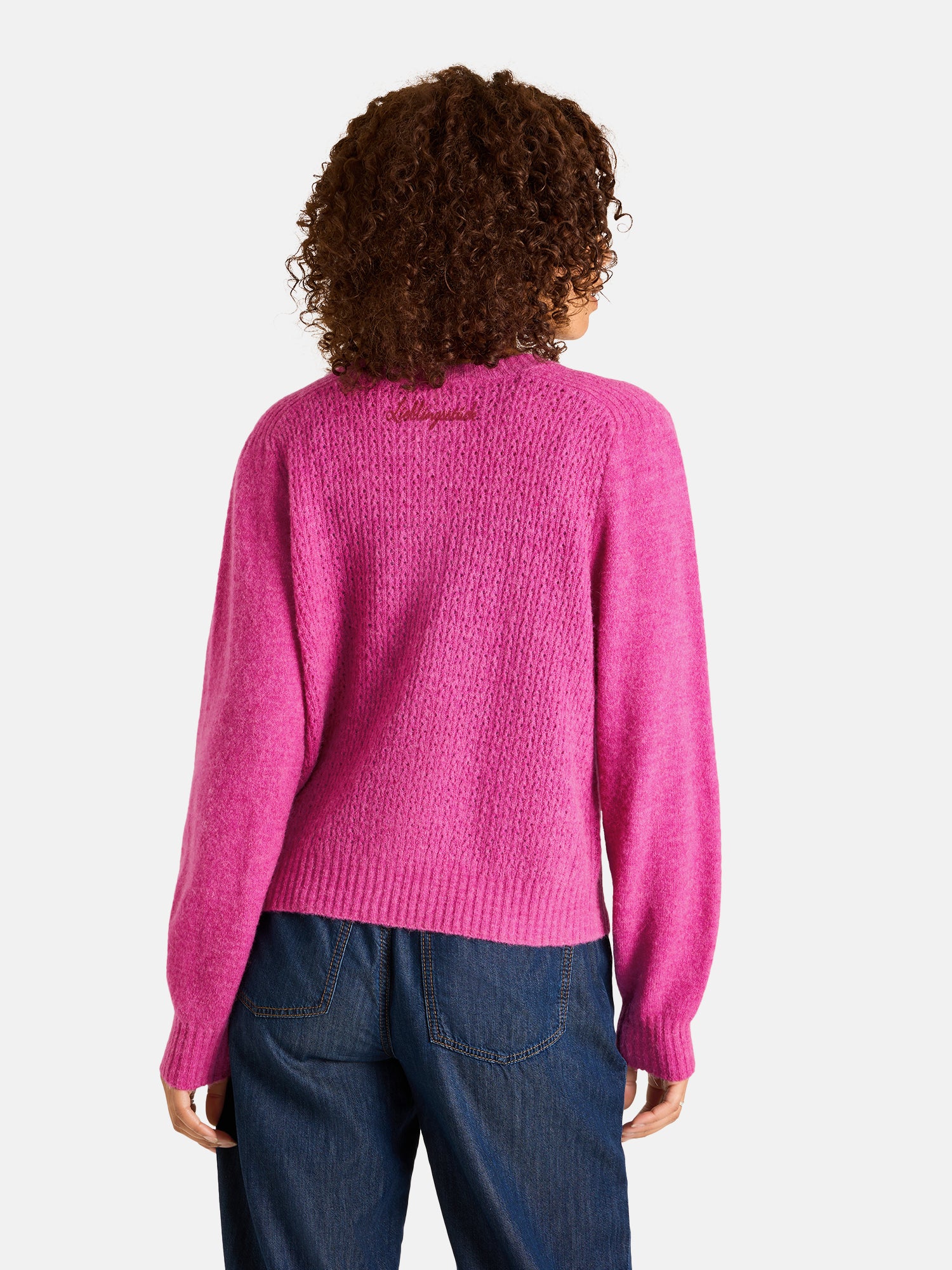 Lieblingsstück ZoetjeL Strickjacke berry Alpakamix