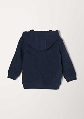 s.Oliver Baby Sweatjacke Kapuze 3D-Applikation Baumwollmix