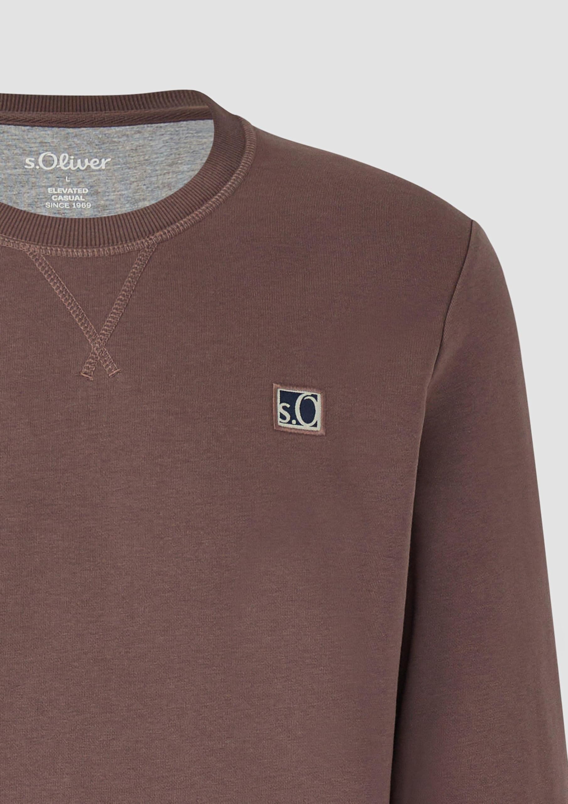 s.Oliver RED LABEL 2169152 Sweatshirt L braun