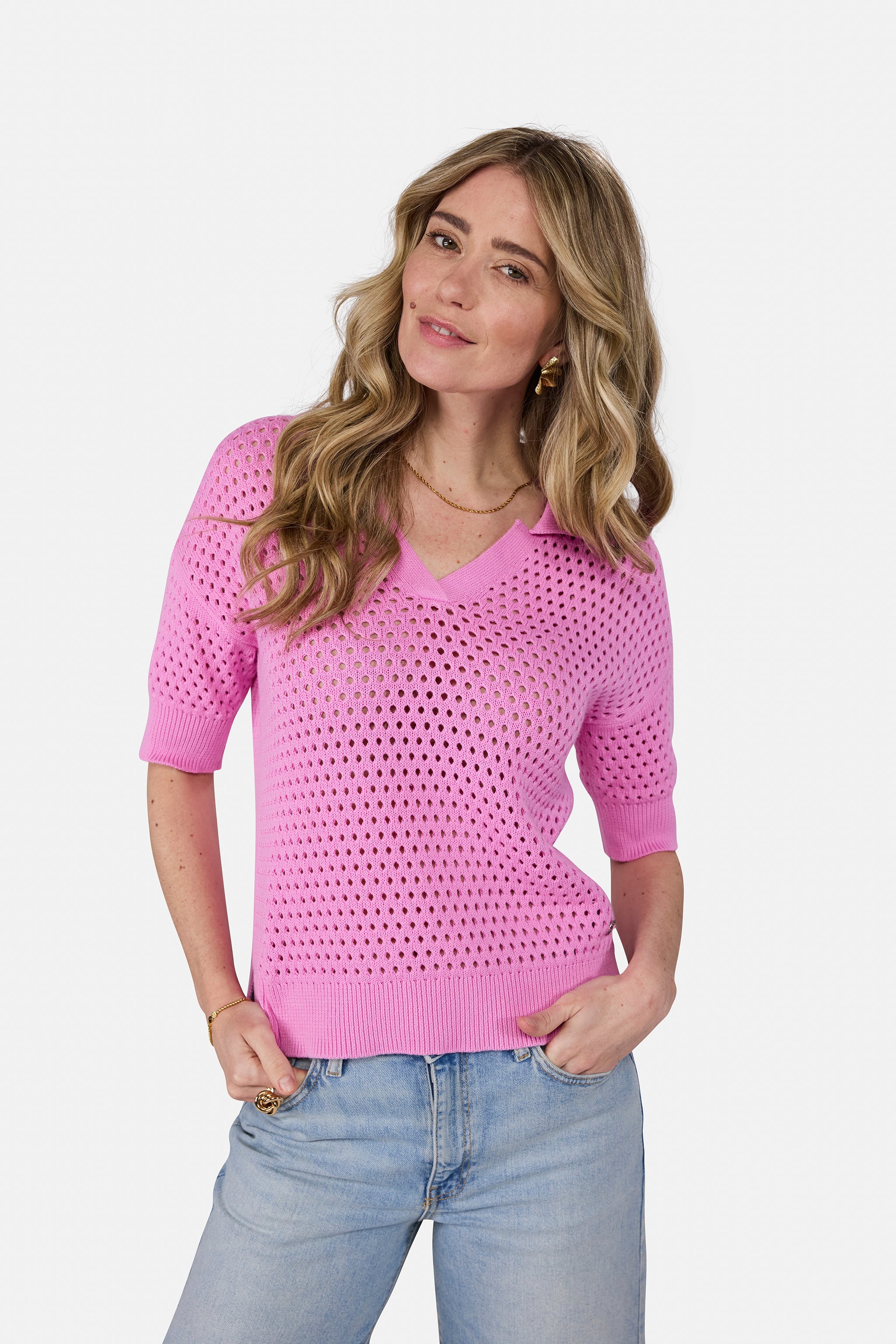 Lieblingsstück PinsaL Pullover Kurzarm Baumwolle