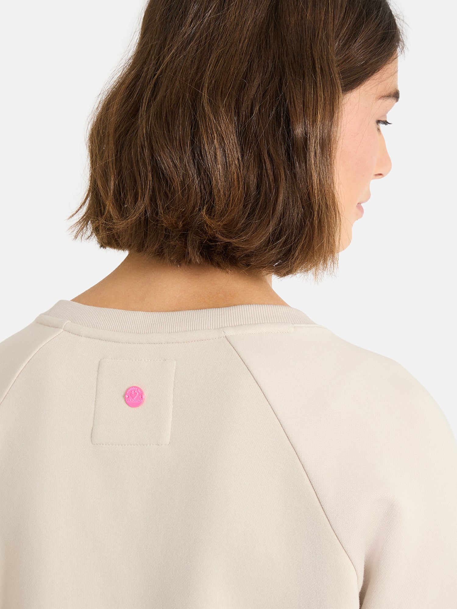 Lieblingsstück BirdieL Sweatshirt beige aus Baumwollmix
