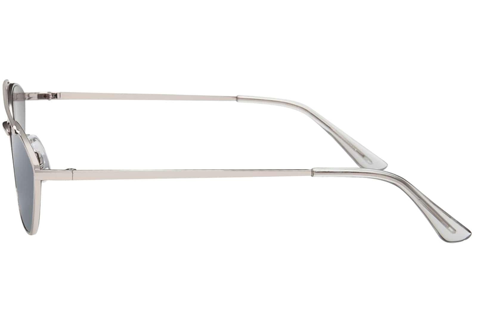 BEZLIT Cat Eye Sonnenbrille Schwarz Metallbügel UV400