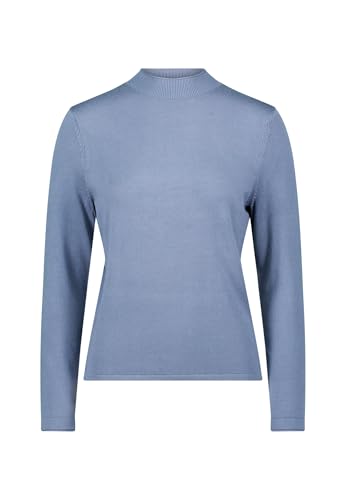 zero Feinstrickpullover hoher Kragen Flint Stone Gr.40