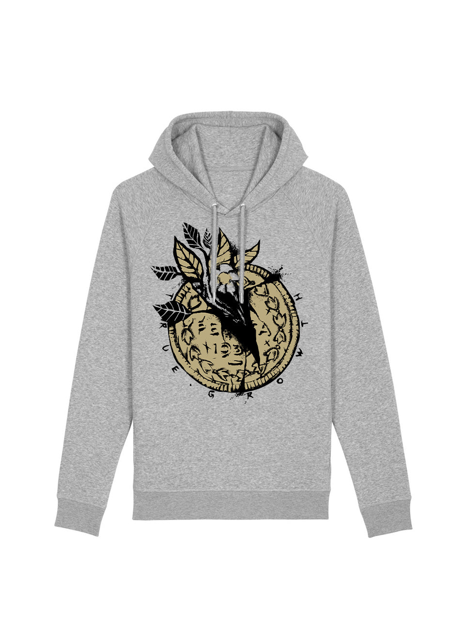 dna merch Wahres Wachstum Aragon Hoodie schwarz