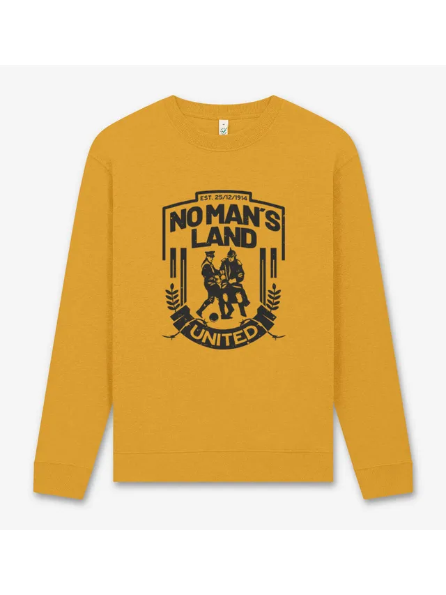 dna merch No Man’s Land United Rundhalspullover bone