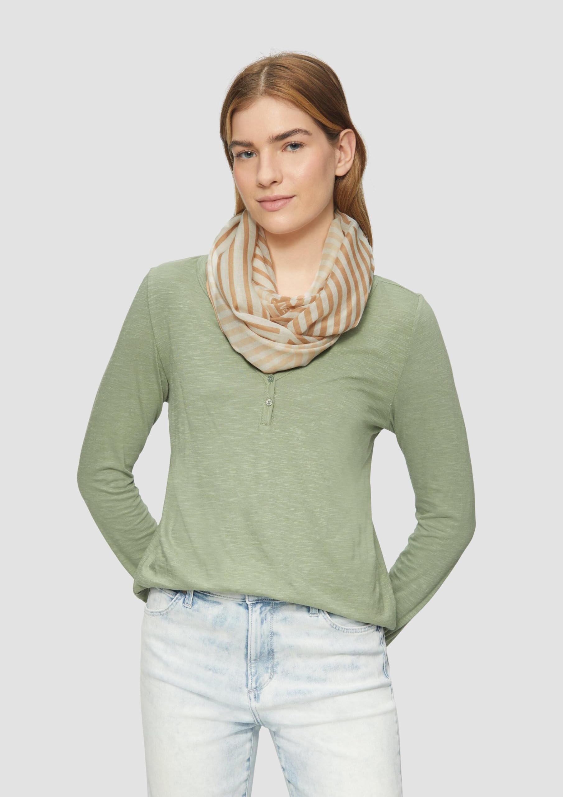s.Oliver Loop-Schal All-over-Print für Damen