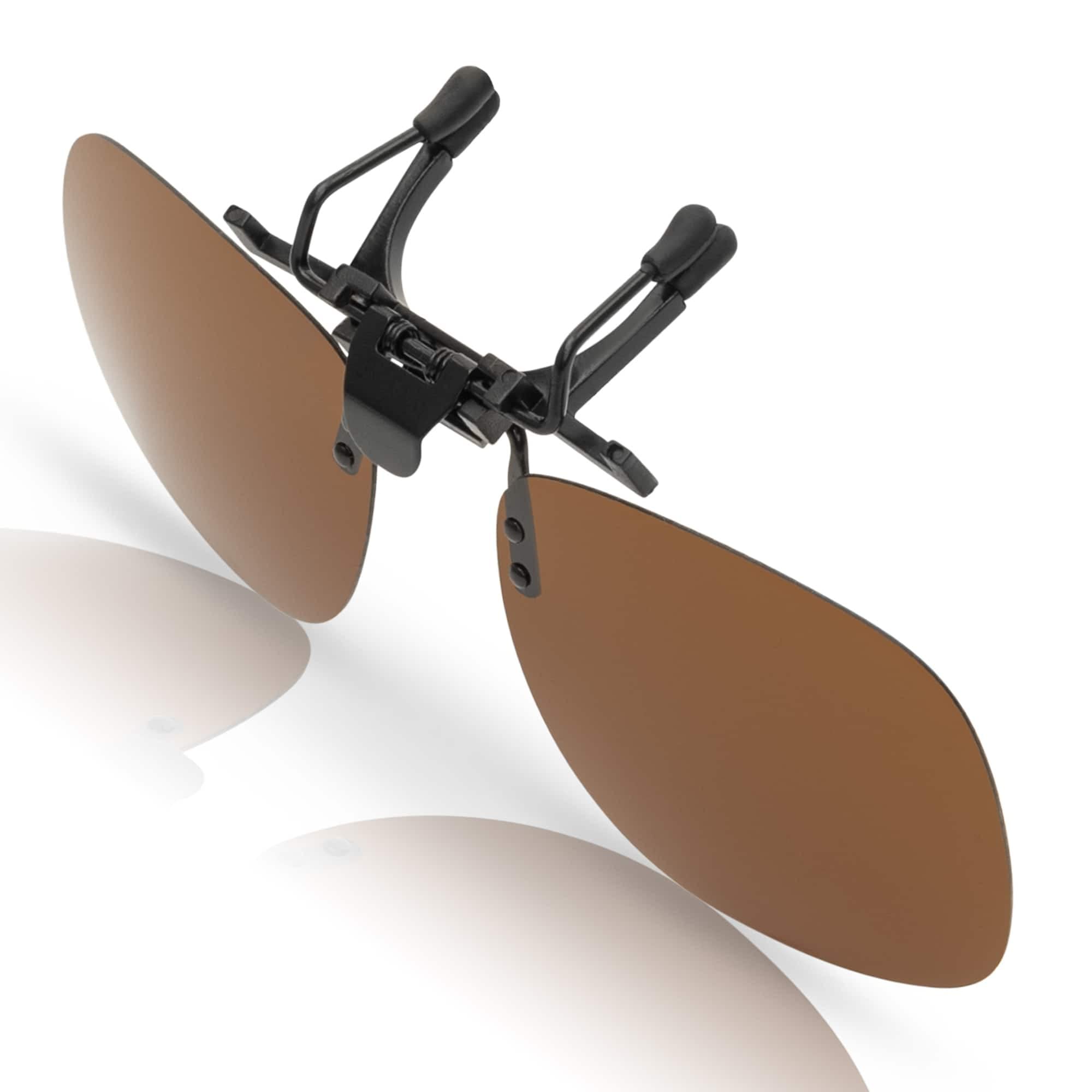 BEZLIT Clip-On Sonnenbrillenaufsatz Schwarz 130 mm
