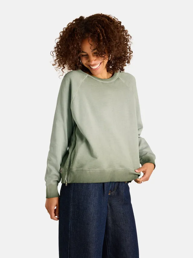 Lieblingsstück NavyEP Sweatshirt khaki aus Baumwolle