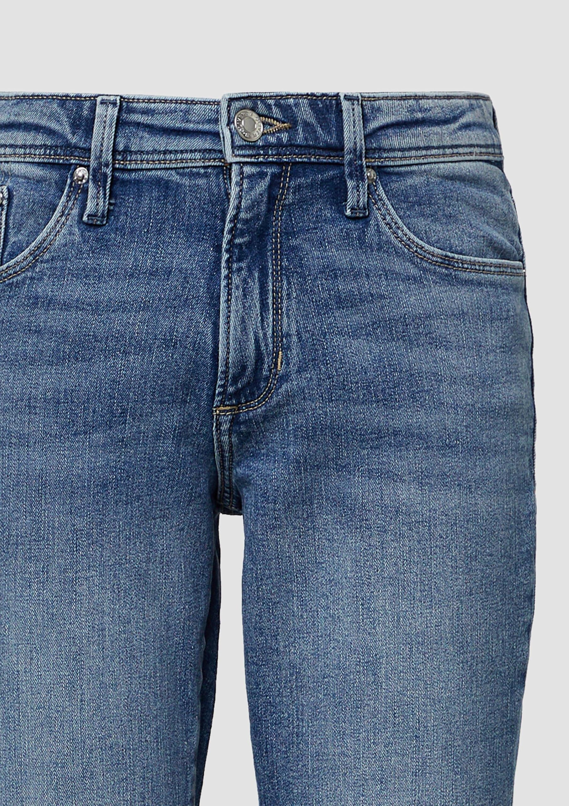 s.Oliver Betsy Jeans Mid Rise Slim Fit Denim