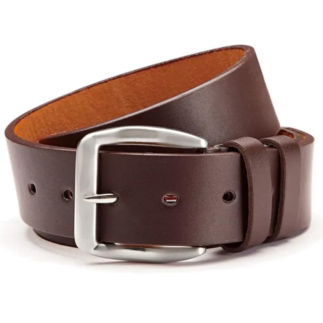BEZLIT Gürtel Herren Lederoptik Braun 115 cm 4 cm kürzbar