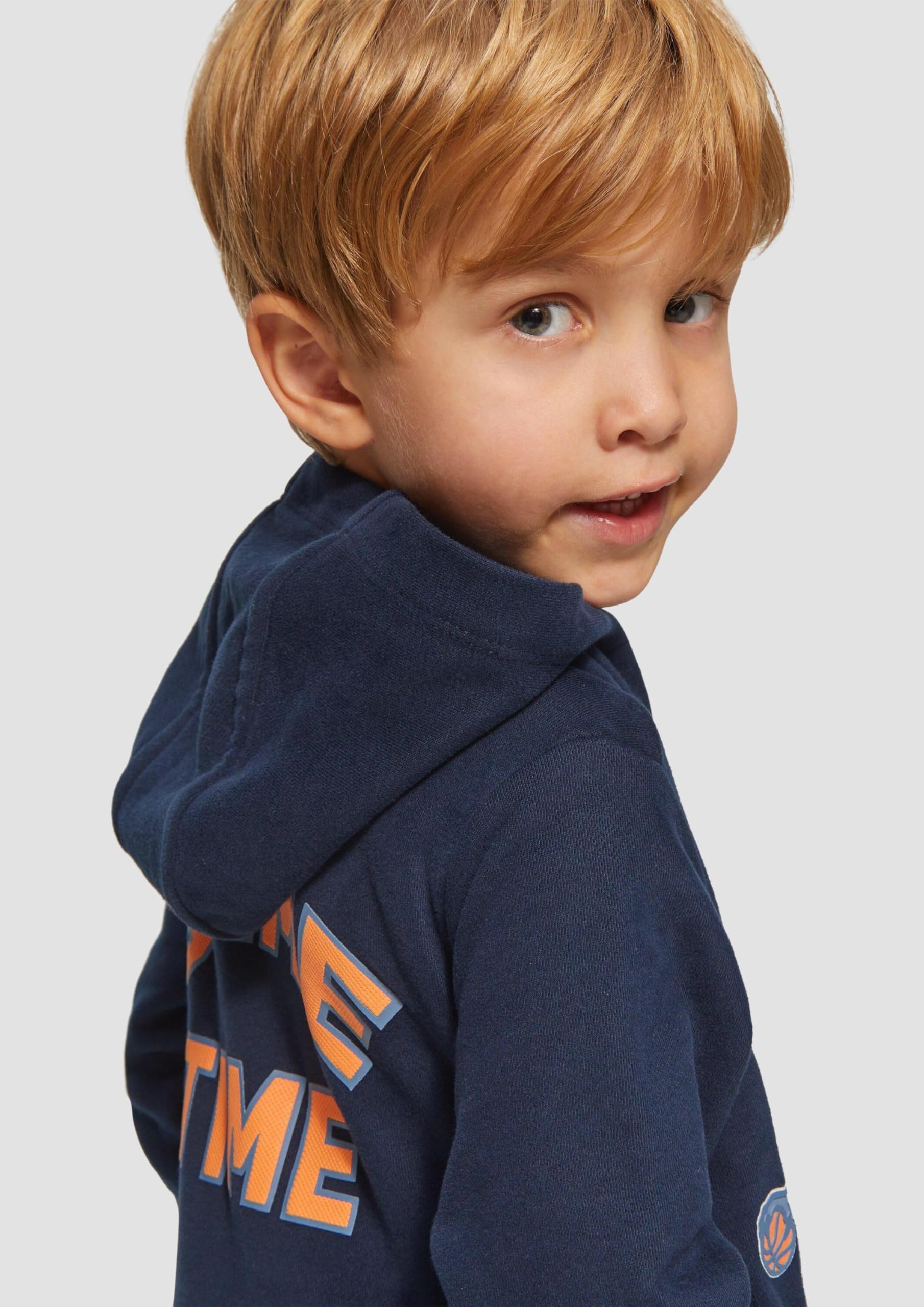 s.Oliver Red Label Sweatjacke Jungen Print Größe 128-134