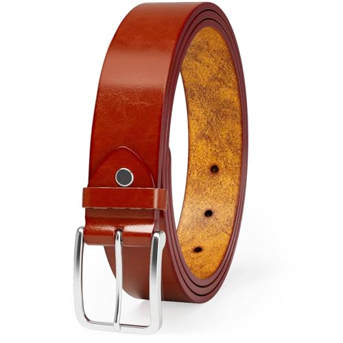 BEZLIT 30615 Herren Ledergürtel Überlänge 140 cm