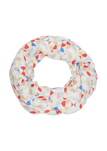 s.Oliver Loop Schal Viskose All-over-Print Damen weich