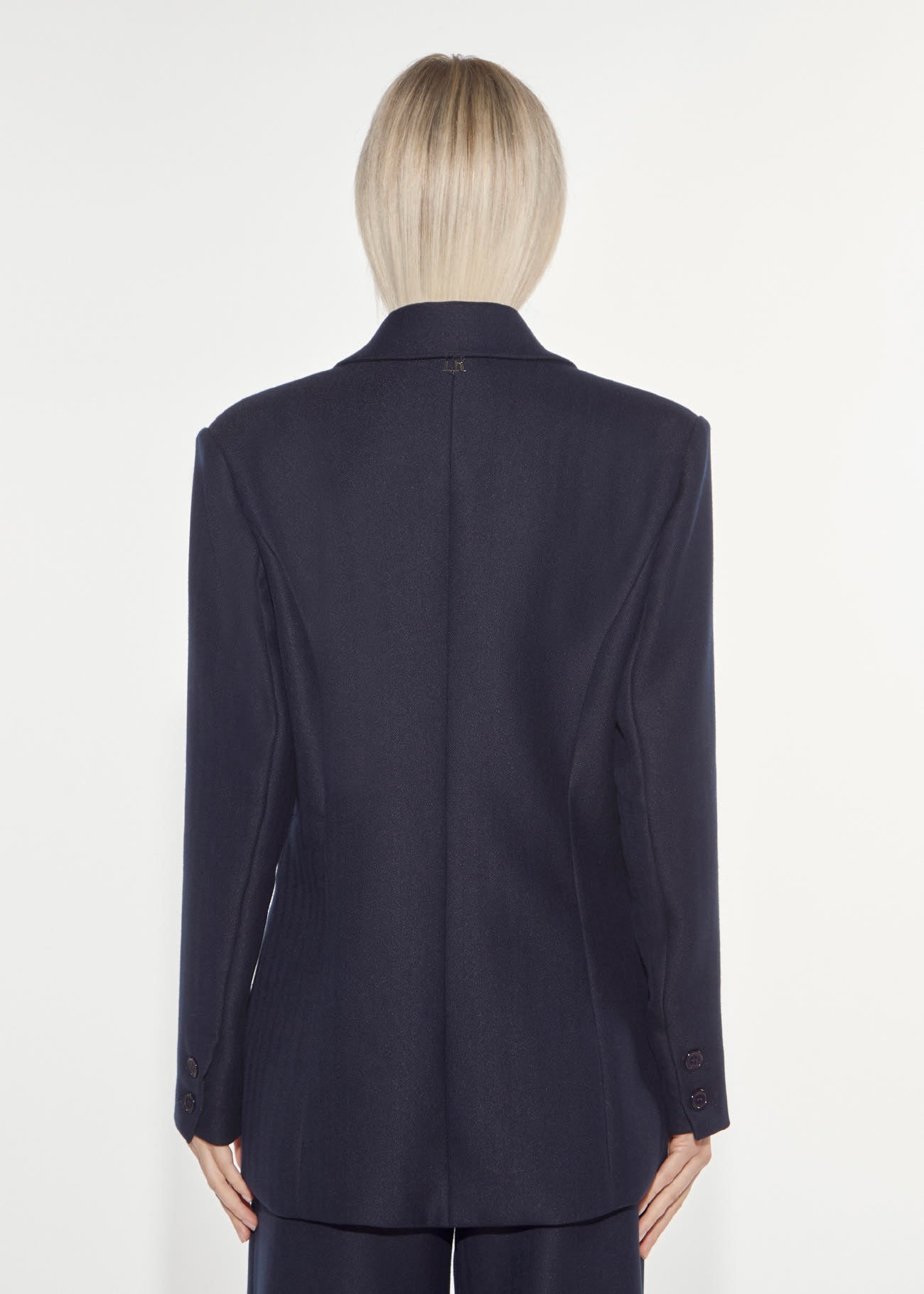 Denny Rose Doppelreiher Blazer dunkelblau Fischgrat