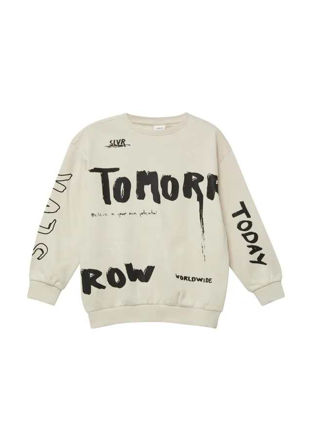 s.Oliver Junior Oversized Sweatshirt hellbeige 146-152