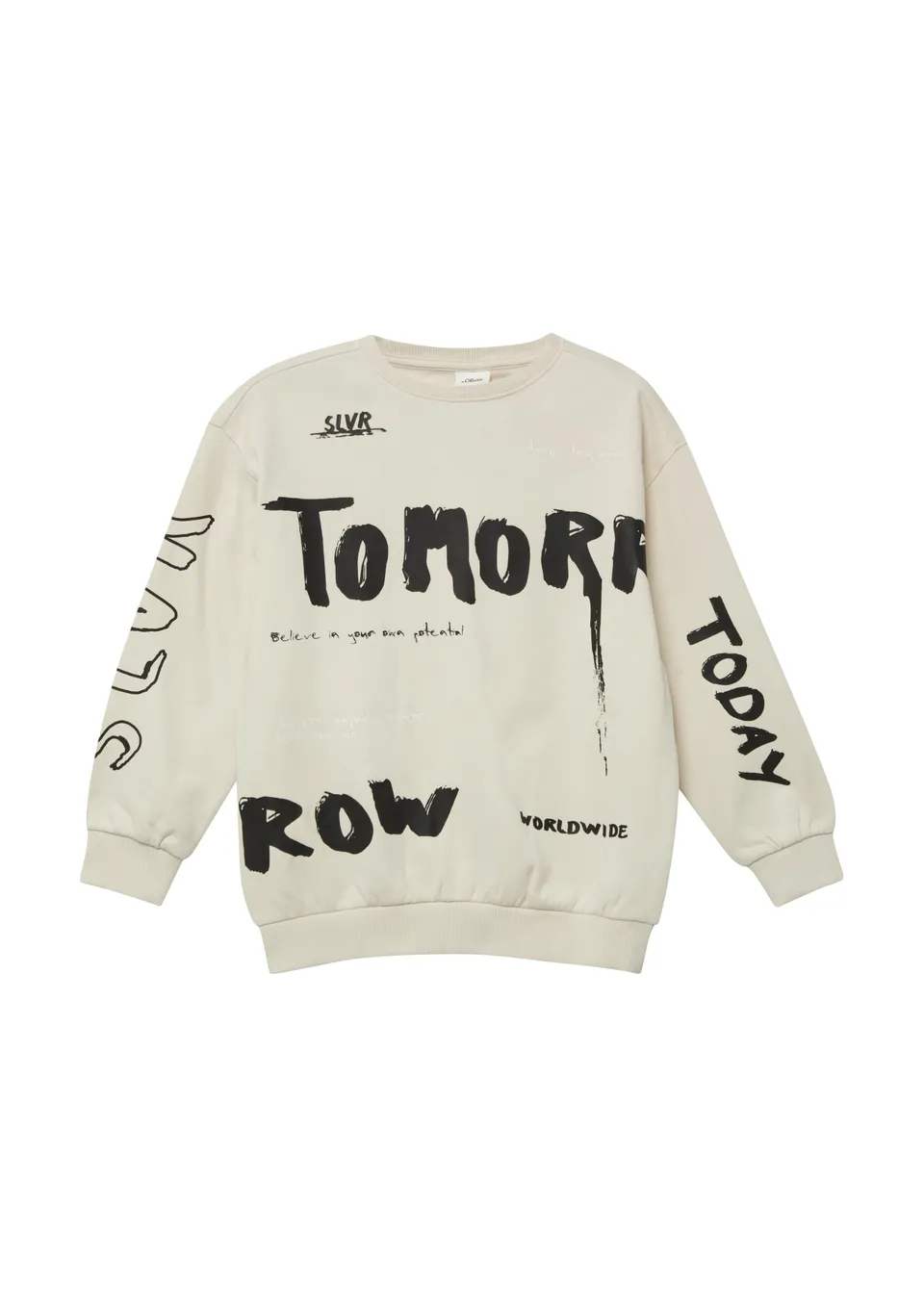 s.Oliver Junior Oversized Sweatshirt hellbeige 146-152