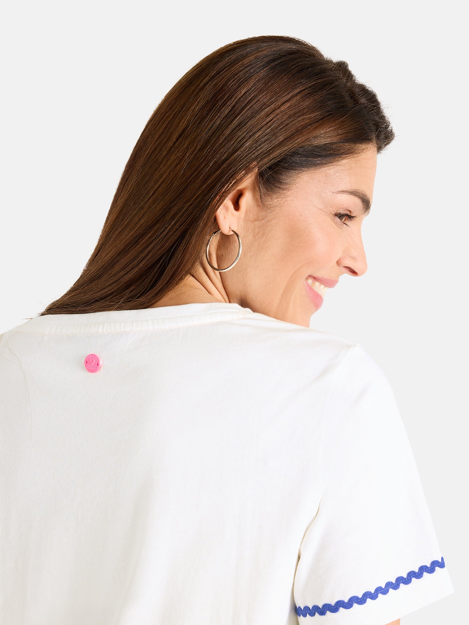Lieblingsstück PaulaL Shirt offwhite Baumwolle Print