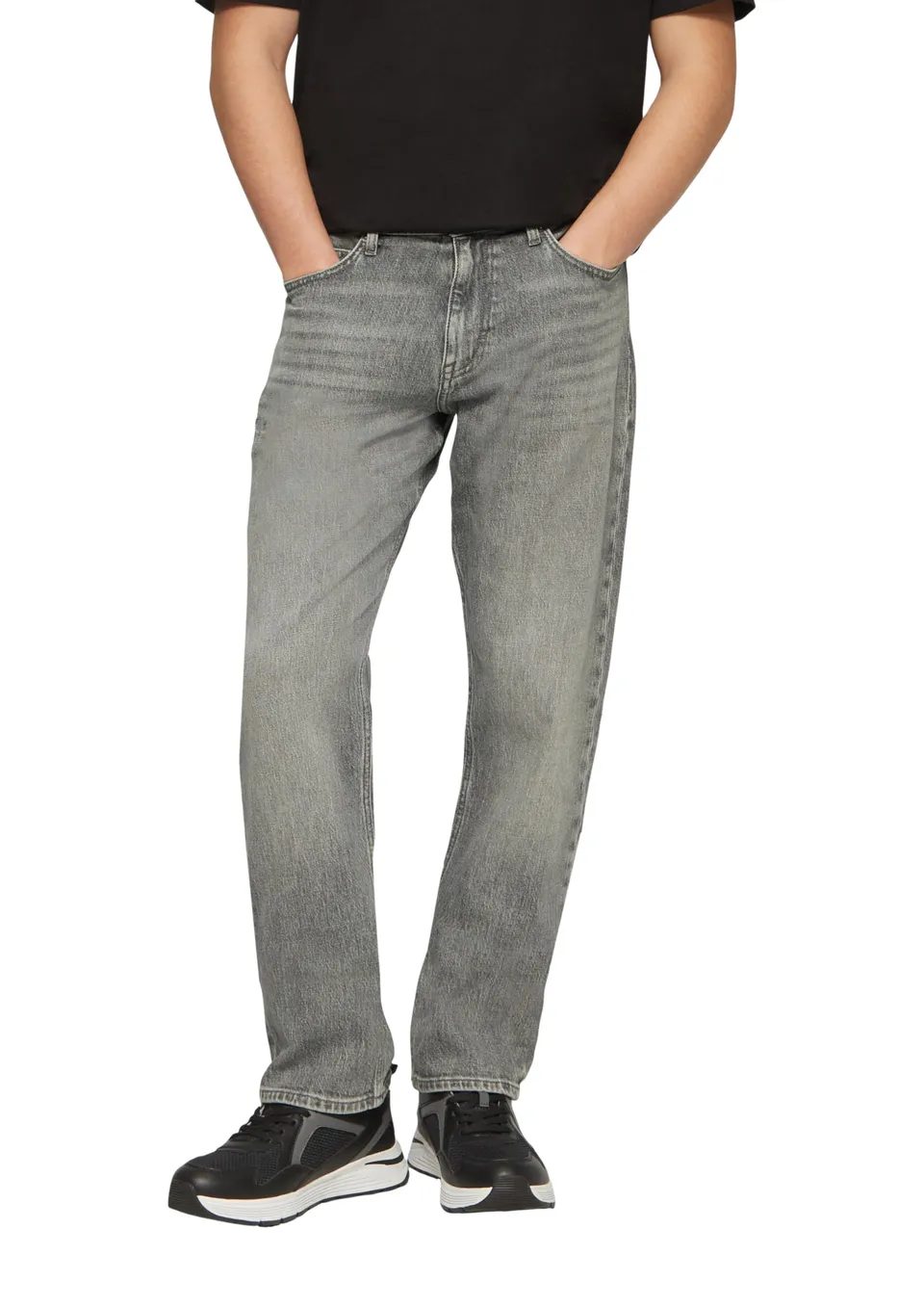 s.Oliver QS Pete Jeans Straight Fit Mid Rise Größe 32