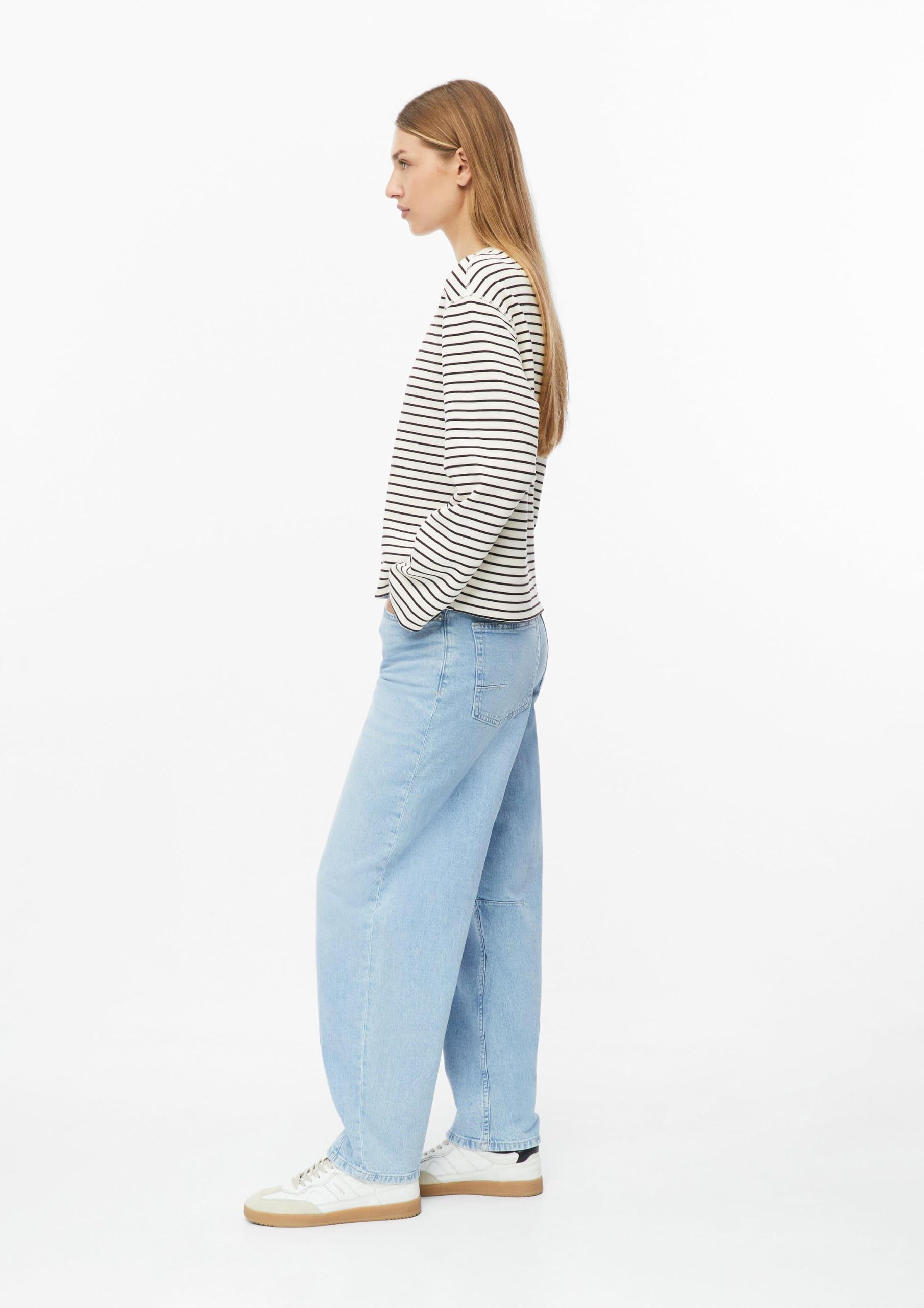 s.Oliver RED LABEL Scuba-Sweatshirt Ringel Relaxed Fit