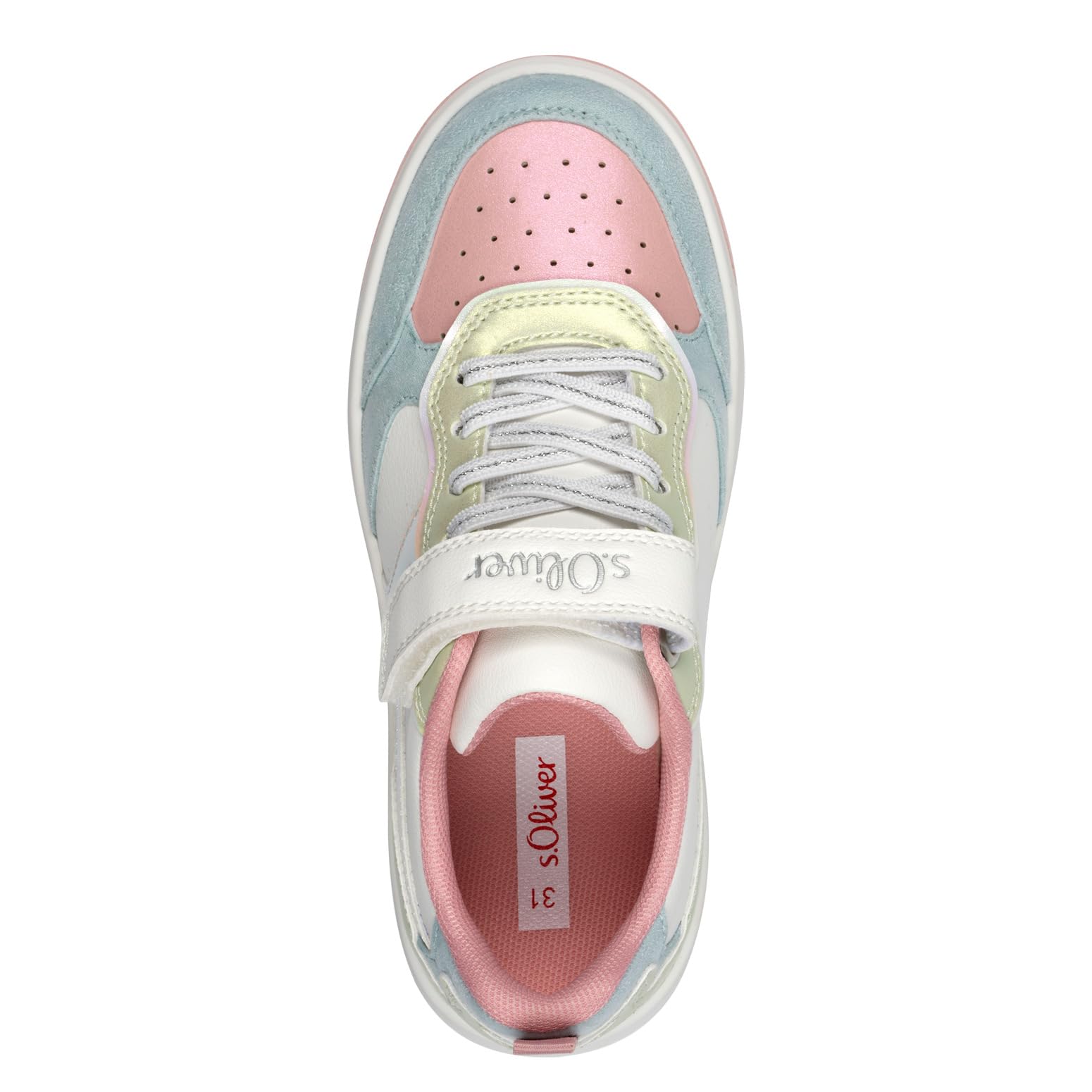 s.Oliver Sneaker Klett Gr. 31-39 Champagne