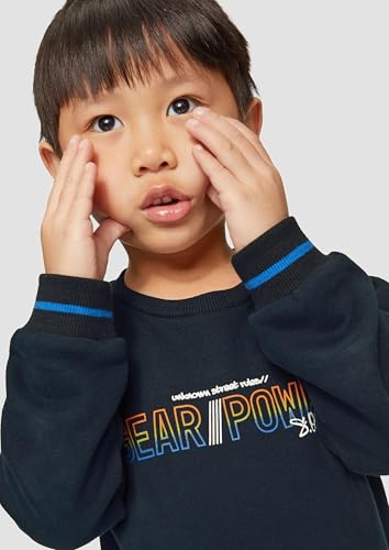 s.Oliver Junior Sweatshirt Schriftprint Gr. 92 Baumwolle