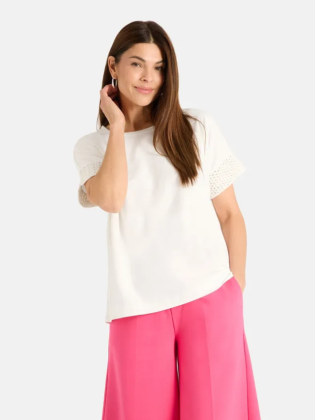 Lieblingsstück CarinaL Shirt white Elasthan
