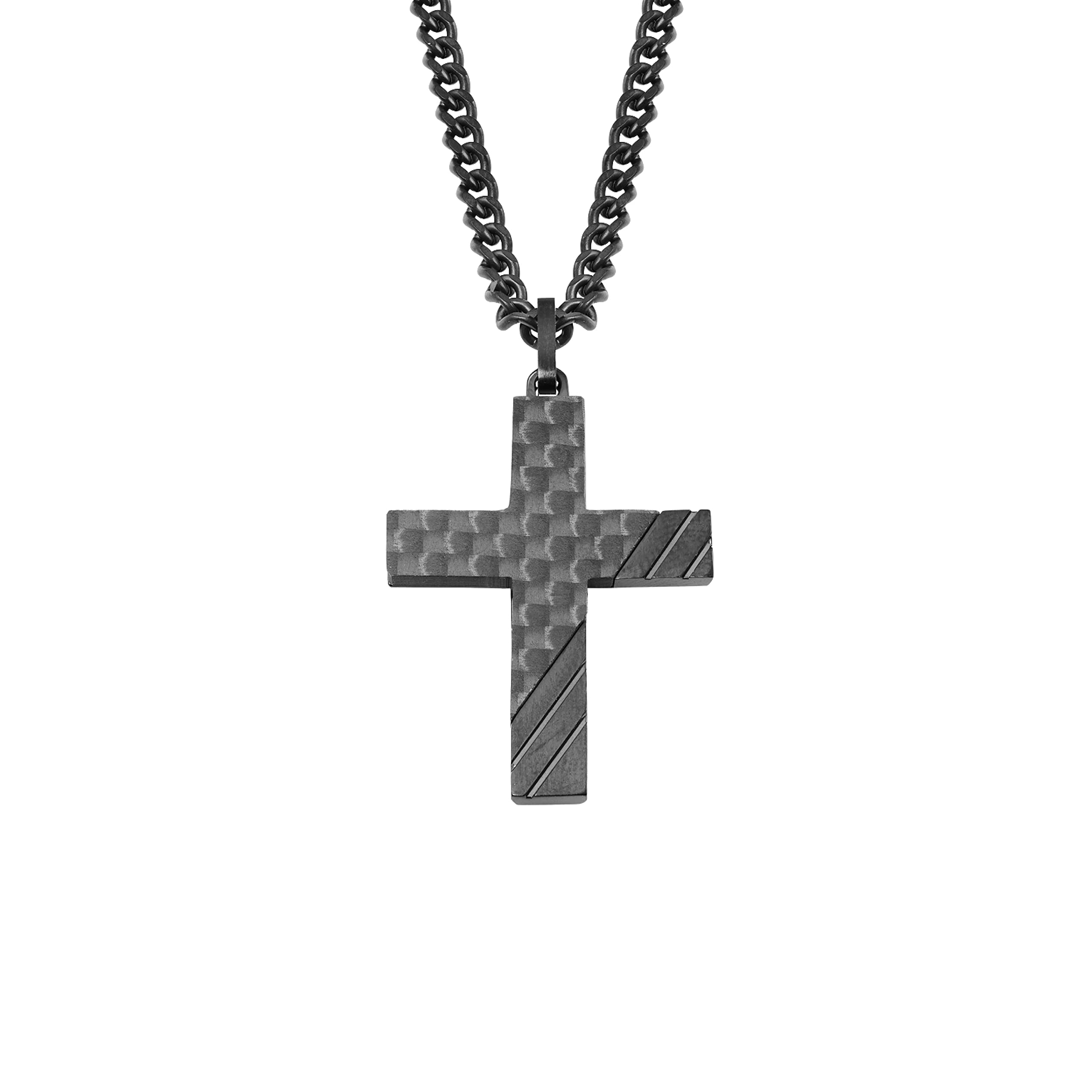 s.Oliver Halskette Edelstahl Kreuz Gold Geschenk