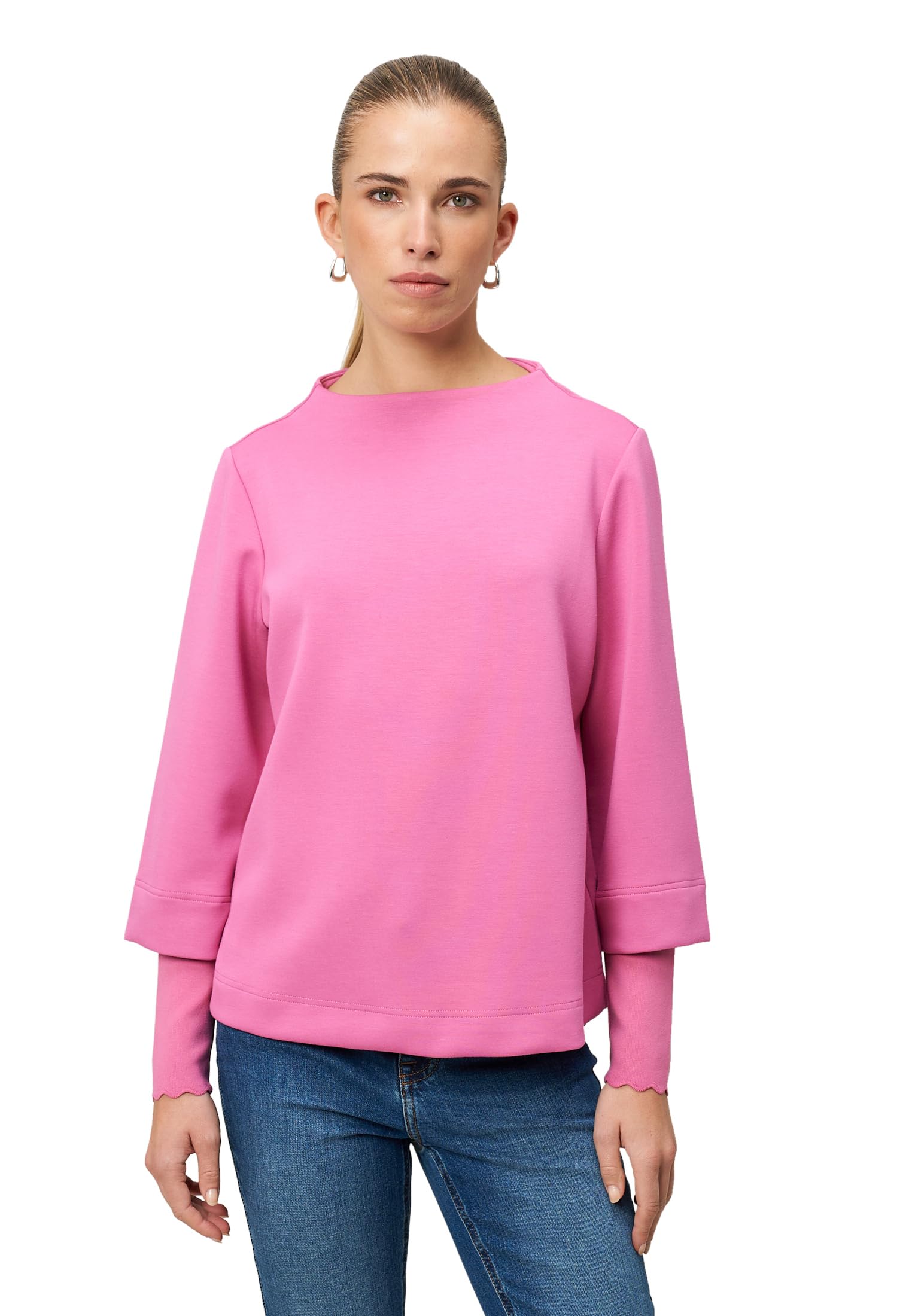 zero Sweatshirt weite Ärmel Damen Raspberry Gr. 38